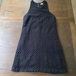 Cremieux All Black Eyelet Summer Dress